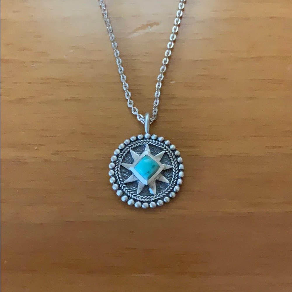 Satya Silver & Turquoise Pendant